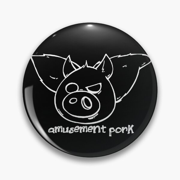 Item preview, AMUSEMENT PORK - Rock Band Logo - Negative Art designed and sold by DeathMark72.