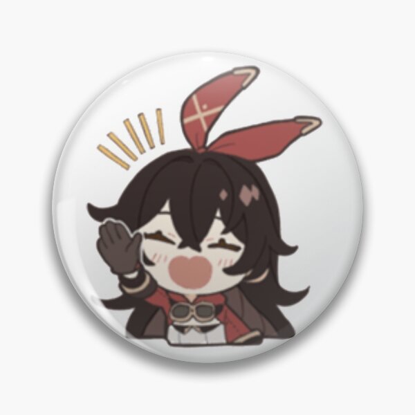 Item preview, Amber Genshin Impact Chibi designed and sold by milkqtea.