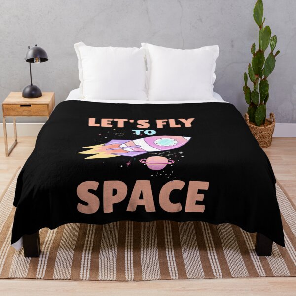 Item preview, Let's Fly To SPACE! kawaii & cool space rocket designed and sold by GLwithUs.