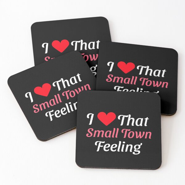 Item preview, I ❤️ That Small Town Feeling designed and sold by VJKTees.