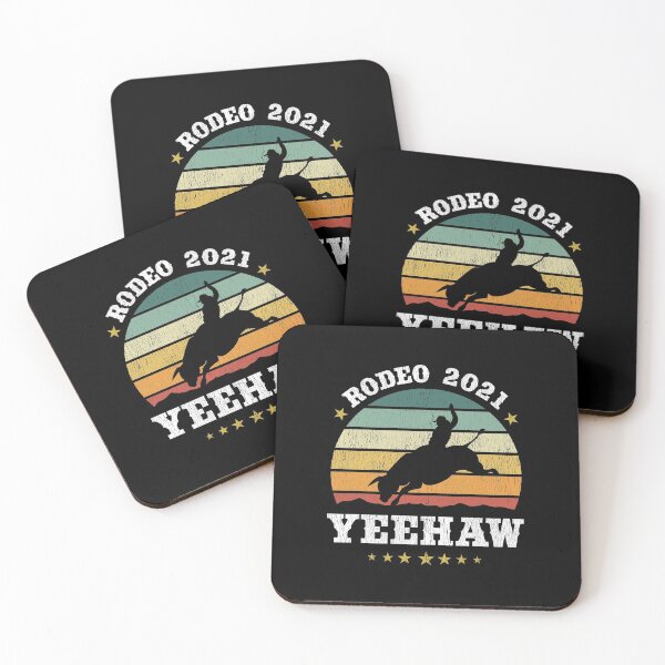 Item preview, Yeehaw Western Rodeo Texan Retro Design designed and sold by Paul Foreman.