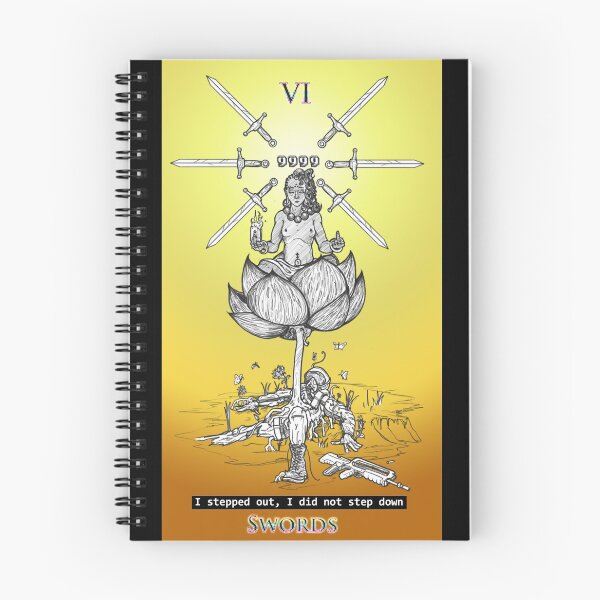 Item preview, Six of Swords designed and sold by LoveinLoss.