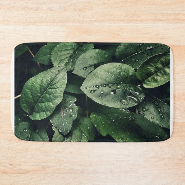 Item preview, RAINDROPS ON LEAVES FOREST PATTERN designed and sold by Jonsa.