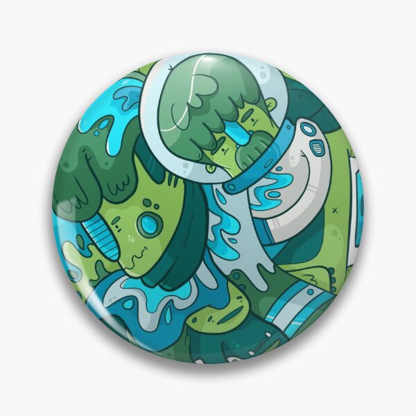 Item preview, Cute Feeling Green Doodle designed and sold by James Rawnson.