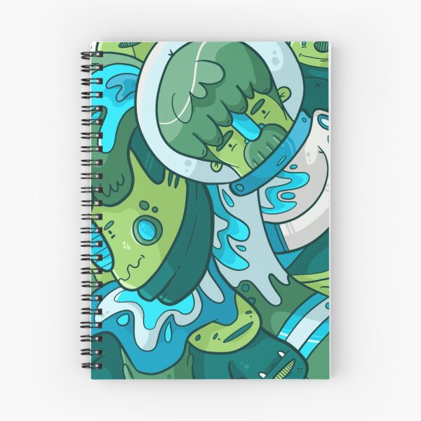 Item preview, Cute Feeling Green Doodle designed and sold by James Rawnson.