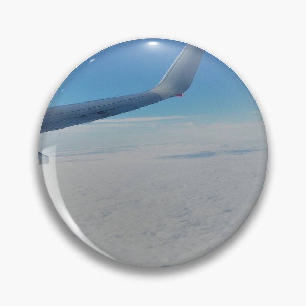 Item preview, Window seat view of airplane wing designed and sold by jannelserrano.