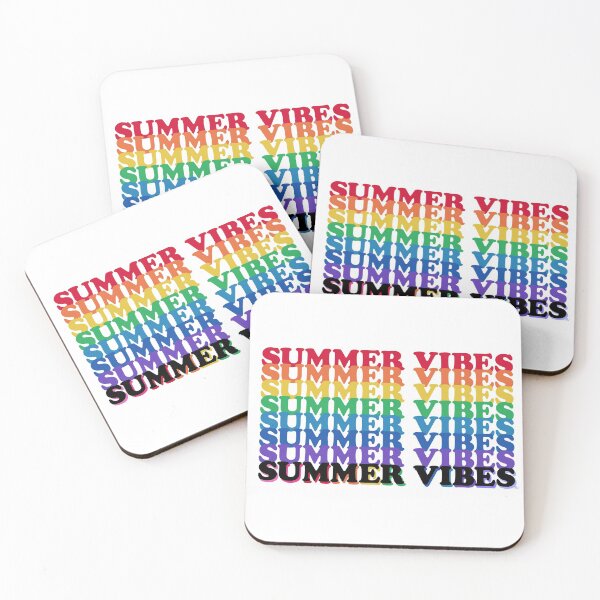 Item preview, Summer Vibes - Gay Rainbow designed and sold by The White Bat.