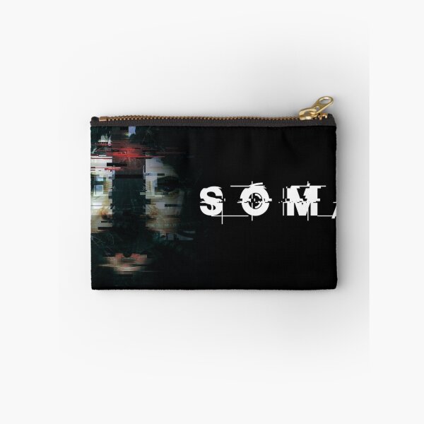 Item preview, SOMA glitch face #3 white border designed and sold by EsmeCM.
