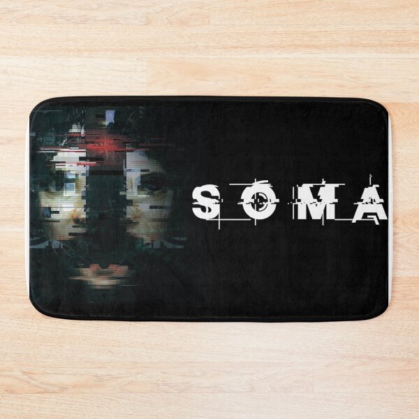 Item preview, SOMA glitch face #3 white border designed and sold by EsmeCM.