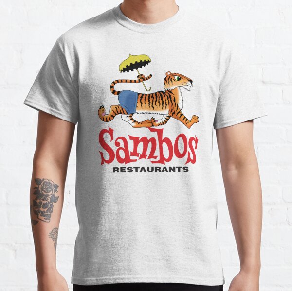 Sambos' Restaurants Logo with Tiger and Sambo's Purloined Goods Classic T-Shirt