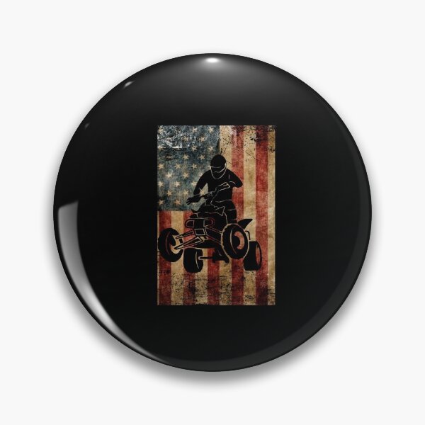 Item preview, American Flag 4th Of July ATV Four Wheeler designed and sold by Ginger217.