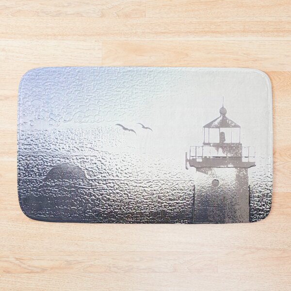 Item preview, Lighthouse Glass Door - Find Your Way Home designed and sold by dreamlifemojo.