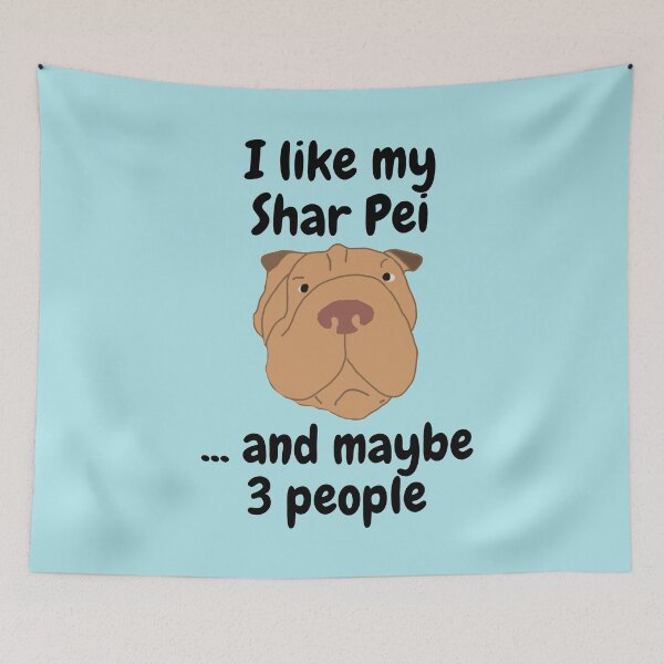 Item preview, I Like My Tan Shar Pei designed and sold by Nichestalgia.