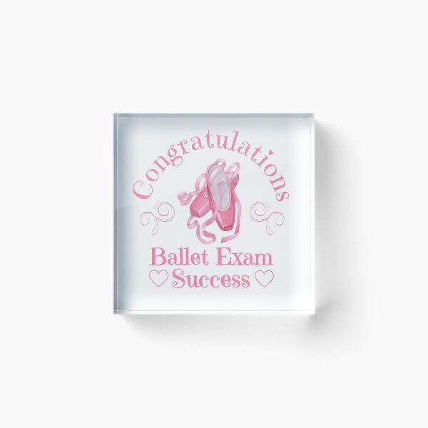 Item preview, Ballet Exam Success Congratulations designed and sold by MusberriDesigns.