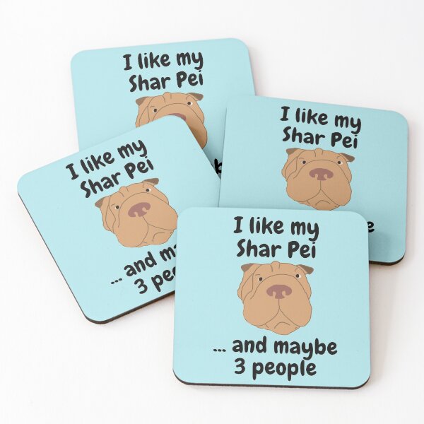 Item preview, I Like My Tan Shar Pei designed and sold by Nichestalgia.