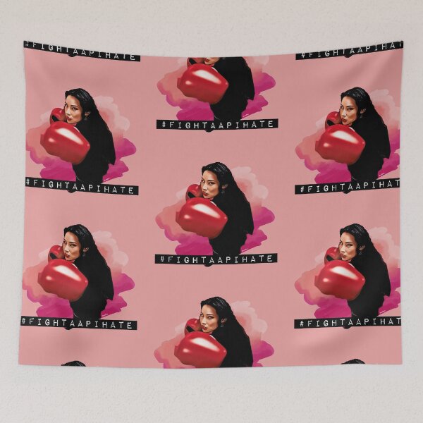 Item preview, Fight AAPI Hate / Lucy Liu designed and sold by LiunaticFringe.