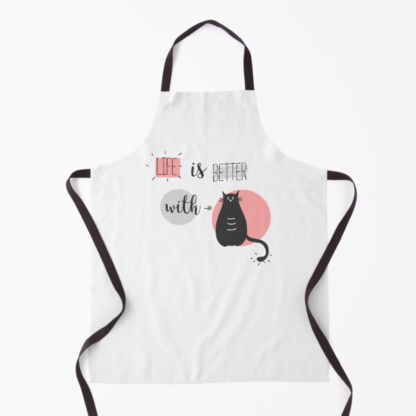 Item preview, Life is better with Cats in red and grey designed and sold by Blue-Fairy.