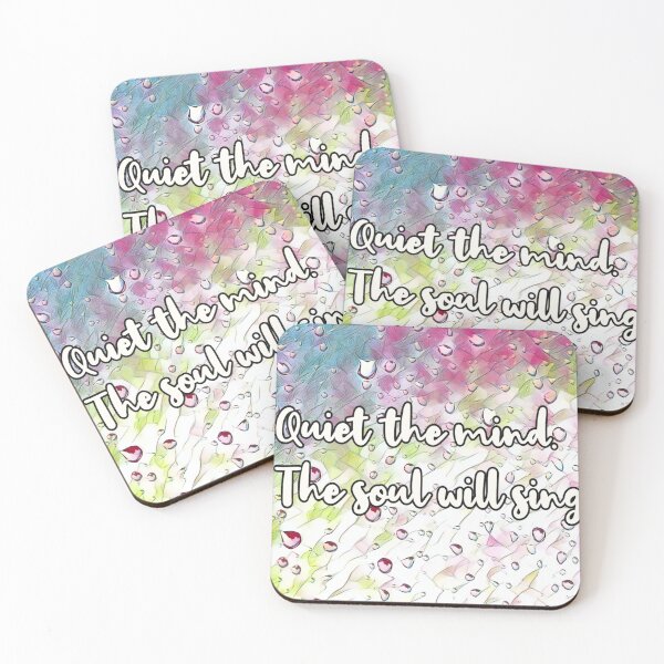 Item preview, Quiet the Mind. The Soul Will Sing. designed and sold by iASunshine.