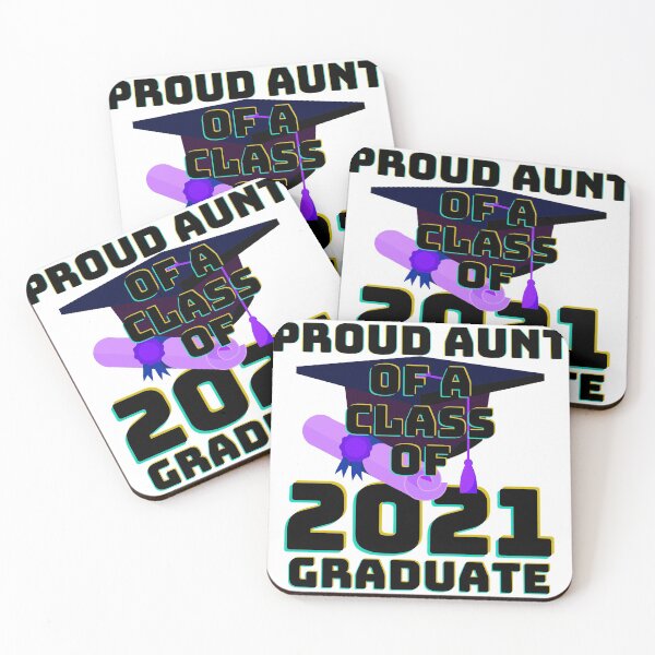 Item preview, PROUD AUNT OF A CLASS OF 2021 GRADUATE designed and sold by wildwhimsical.
