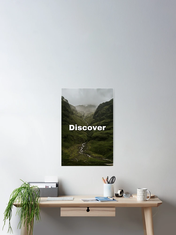 Thumbnail 2 of 3, Poster, Discover designed and sold by RB Graphics.
