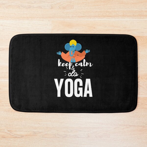 Item preview, Yoga Elephant - Keep Calm and do Yoga designed and sold by TrueFit Essentials.