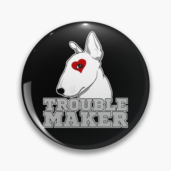 Artikelvorschau, Bullterrier Troublemaker entworfen und verkauft von drizzd.