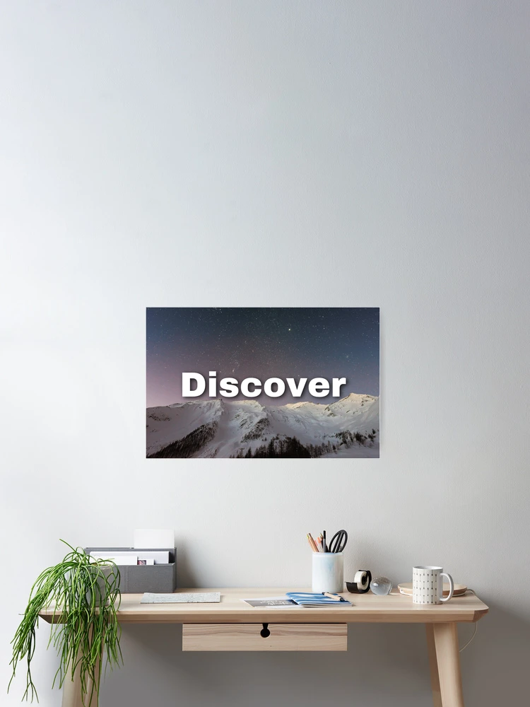 Thumbnail 2 of 3, Poster, Discover designed and sold by RB Graphics.