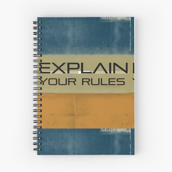Item preview, explain your rules designed and sold by Designs-RZ.