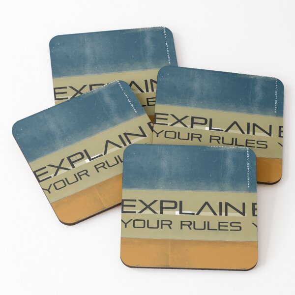 Item preview, explain your rules designed and sold by Designs-RZ.