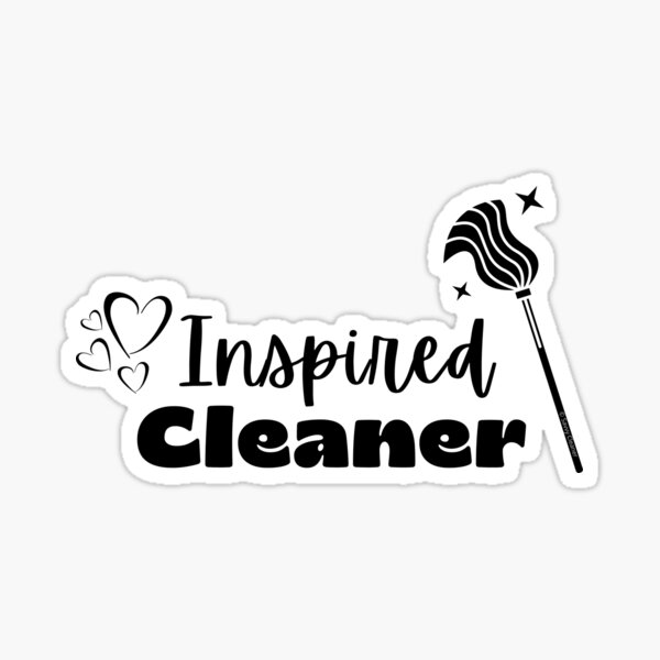 Item preview, Inspired Cleaner Fun Housekeeping Cleaning Lady Gifts designed and sold by SavvyCleaner.