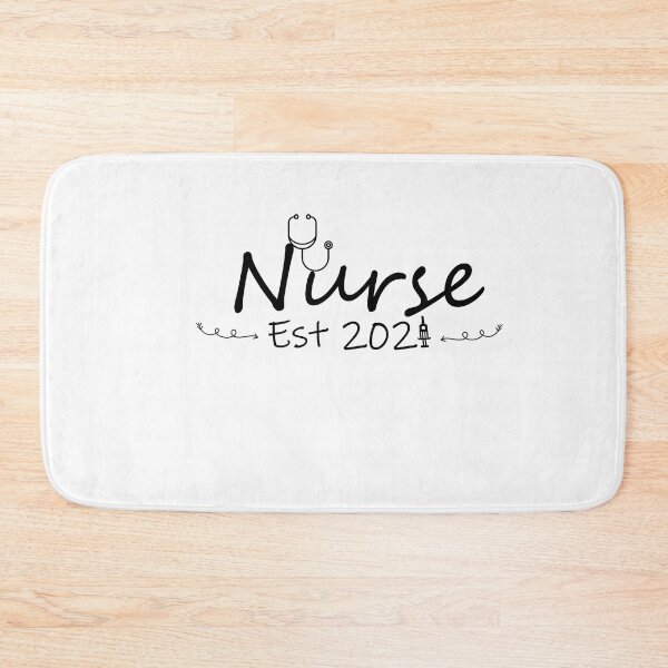 Item preview, Nurse Est 2021 - Nursing School Graduation Nurse Graduate, Funny Idea -  designed and sold by JustBeCool ⭐⭐⭐⭐⭐.