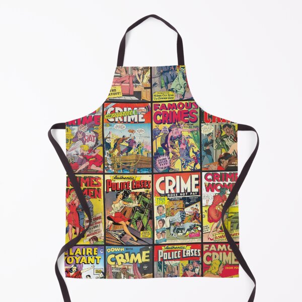 Item preview, Crime Comic Covers | Vintage comic designed and sold by Petra Becker.