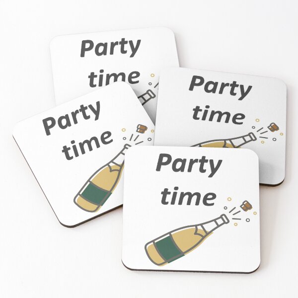 Item preview, Party time designed and sold by Shrewd Mood.