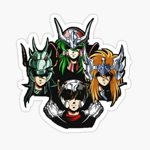 Poster Panini Saint Seiya (Les Chevaliers Du Zodiaque) - Or - Vintage