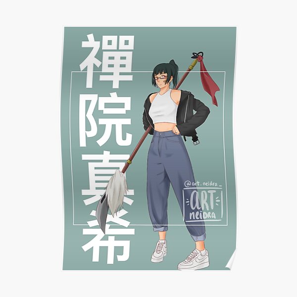 Maki Zenin Poster