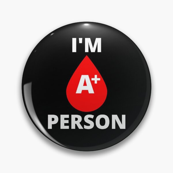 Item preview, I'm A Positive Person Blood Type designed and sold by Ginger217.