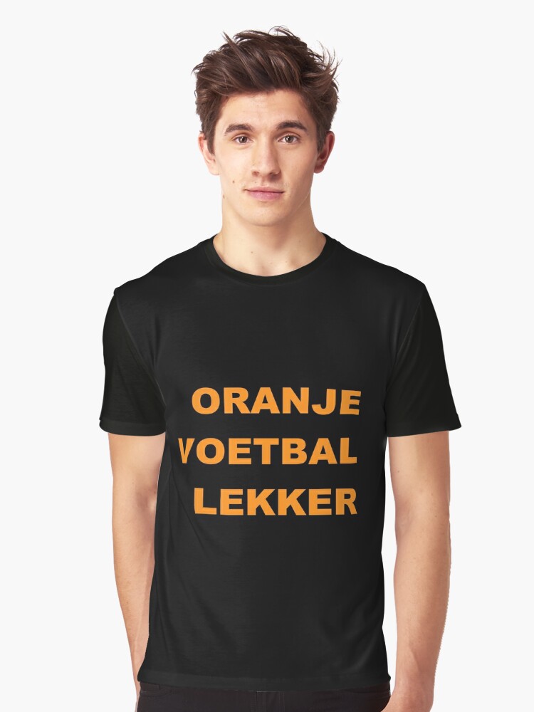 vervormen Omtrek hangen Voetbal Oranje Lekker" T-shirt for Sale by MicTraumstein | Redbubble |  netherlands graphic t-shirts - football graphic t-shirts - dutch graphic t- shirts