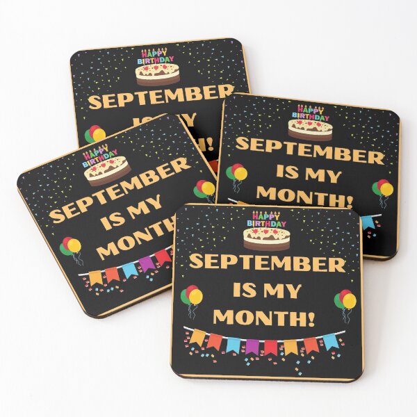 Item preview, SEPTEMBER IS MY BIRTHDAY MONTH  designed and sold by HappinessWorld.