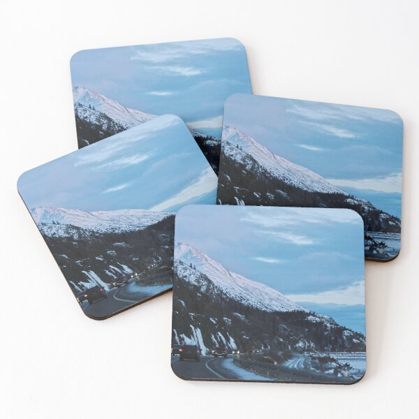 Item preview, Snowy Mountain Highway Photo designed and sold by lizzmarino.