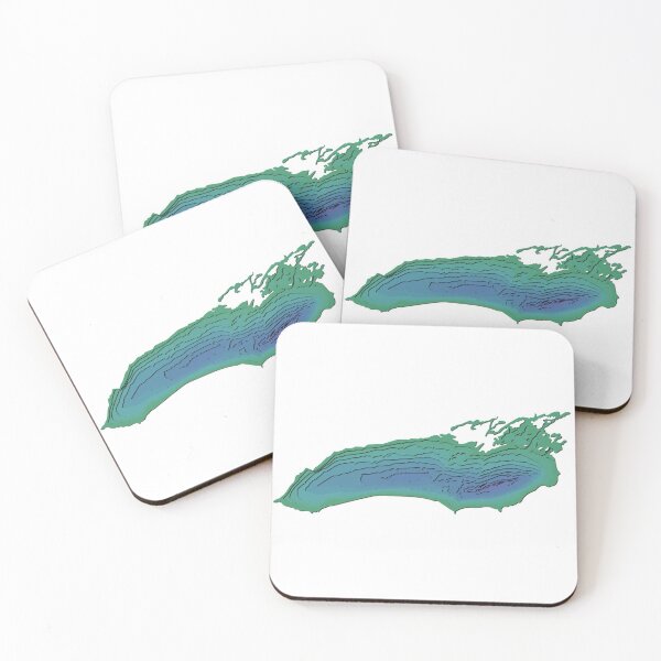 Item preview, Lake Ontario Topographical Map designed and sold by kiramrob.