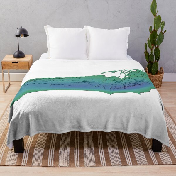 Item preview, Lake Ontario Topographical Map designed and sold by kiramrob.