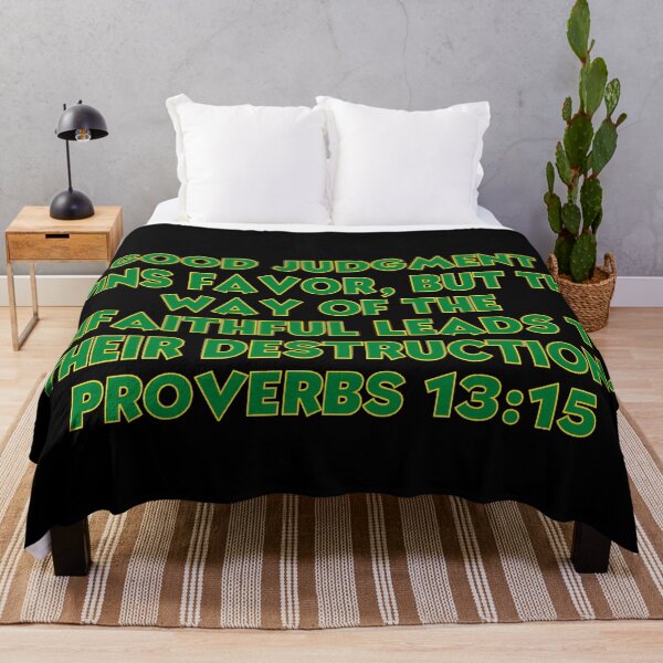 Item preview, Bible Verse Proverbs 13:15 designed and sold by Prayingwarrior.