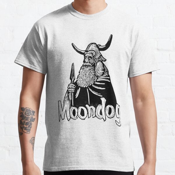 Moondog linocut Classic T-Shirt