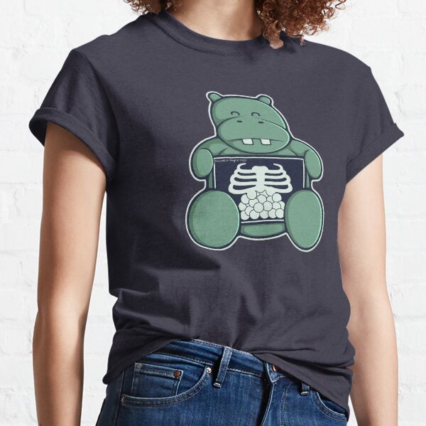 The Hippo who was hungrier Classic T-Shirt