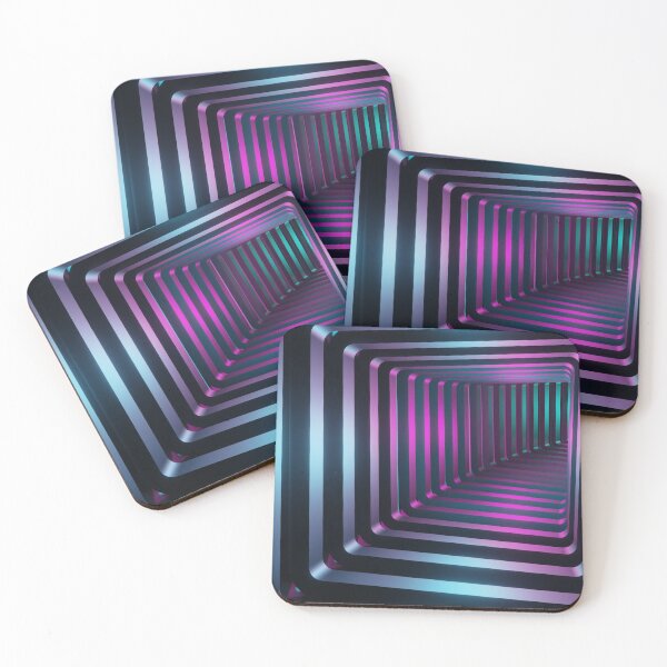 Item preview, Abstract Glowing tunnel designed and sold by Patternz Shop.