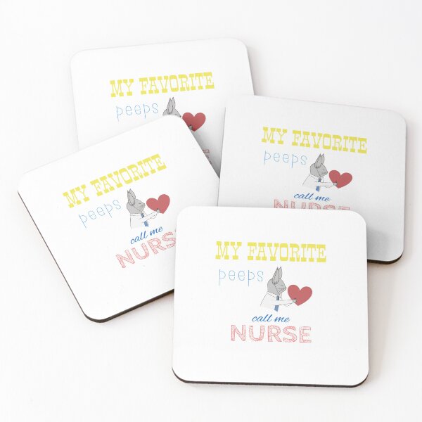 Item preview, My Favorite Peeps Call Me Nurse designed and sold by Markedin.