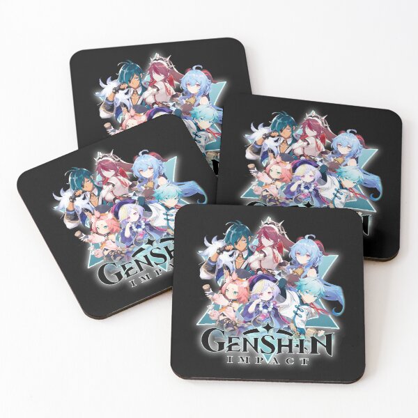 Item preview, Genshin Impact Cryo Characters designed and sold by gabyshiny.