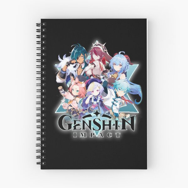 Aperçu de l'œuvre Personnages Genshin Impact Cryo créée et vendue par gabyshiny.