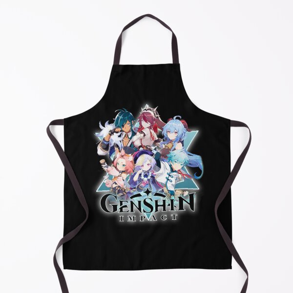 Aperçu de l'œuvre Personnages Genshin Impact Cryo créée et vendue par gabyshiny.