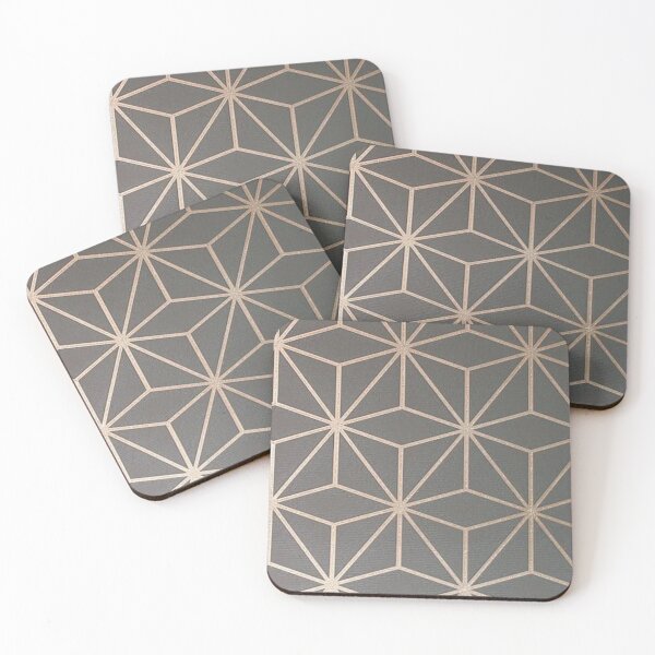 Item preview, Charcoal Star Geometric designed and sold by WearWolfDesigns.